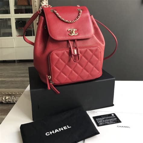 chanel business affinity red|chanel business affinity backpack price.